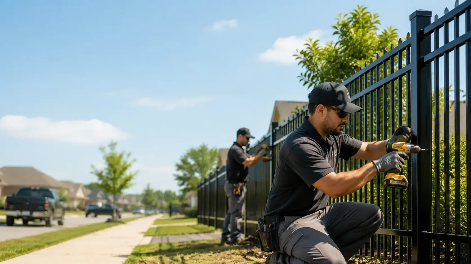 Metal Fence Installation in Utopia, TX